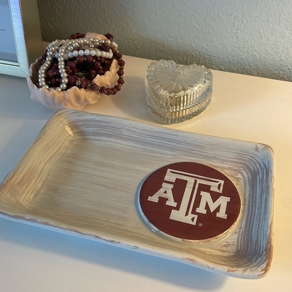 Texas A&M jewelry dish - Picture 1 of 4